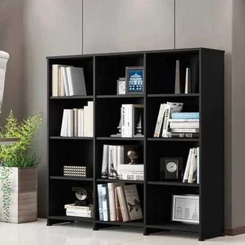 Estante para Livros com 9 Prateleiras e 12 Nichos Trinidad