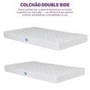 Ver imagem 6 de Conjunto com 2 Colchões Solteiro D23 188x88x15 Nuvem Casatema MadeiraOriginals Branco