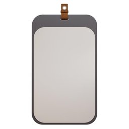 Gabinete de Banheiro Duna 80 com Espelho Monet Titanium/freijo - Mgm - 3