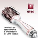 Ver imagem 6 de Escova Secadora Mondial White Rose Bivolt 1200w Branco Rosa Es-50