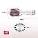 Ver imagem 3 de Escova Secadora Mondial White Rose Bivolt 1200w Branco Rosa Es-50