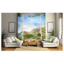 Ver imagem 1 de Papel De Parede Paisagem Digital Lago Sacada Dav36