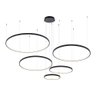 Lustre Pendente Astraled Bevis Pl-9743 Preto Led Bivolt Preto Pl-9743 - 1