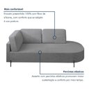 Ver imagem 5 de Sofá Living Orgânico 2 Lugares 165cm Norten