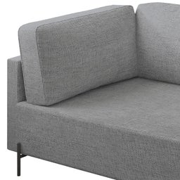 Sofá Living Orgânico 2 Lugares 165cm Norten - 9