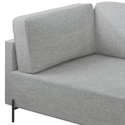 Sofá Living Orgânico 2 Lugares 165cm Norten - 9