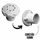 Ver imagem 3 de Kit 04 Dispositivos para Piscinas de Vinil ABS 1 1/2" - Brustec