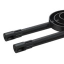 Ver imagem 2 de Queimador Duplo Longo de Fogão Industrial Ferro Vn 17,2cm