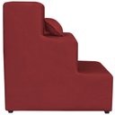 Ver imagem 6 de Escada Pet 3 Degraus para Cachorro e Gato R01 Veludo Vermelho - Annie Decor