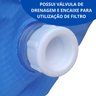 Piscina com Borda Inflável Redonda 4600 Litros 3m X 76cm Azul + Bomba de Ar Importway Iwpbic4600 - 8
