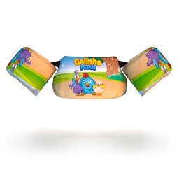 Boia Infantil Colete Salva Vidas Praia Piscina Galinha Azul - 1