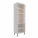 Ver mais imagens de Cristaleira em MDF com 4 Portas 2 em Vidro e LED Interno 70cm Grazi Tecnomobili