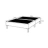 Base para Cama Ibiza 160cm em Veludo Cinza - Luxo Estofados - 2