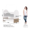 Ver imagem 4 de Berço Mini Cama 3 em 1 Mdf/mdp Magia