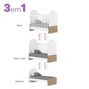 Ver imagem 7 de Berço Mini Cama 3 em 1 Mdf/mdp Magia