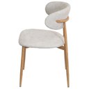 Ver imagem 3 de Cadeira Alba Base Clara - Bege