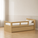 Ver imagem 5 de Cama com Auxiliar Acompanha Cabeceira e Proteção Lateral em MDF Linha Join Quater
