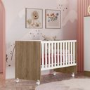 Ver imagem 2 de Berço Grade Fixa Doce Sonho Reto 95,0cm X 132,4cm X 64,0cm