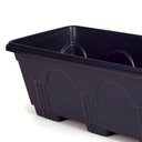 Ver imagem 5 de Vaso de Planta Floreira 10 Litros Jardineira de Chao Grande Casa Jardim Varanda Comercio Horta Retan