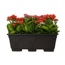 Ver imagem 1 de Vaso de Planta Floreira 10 Litros Jardineira de Chao Grande Casa Jardim Varanda Comercio Horta Retan