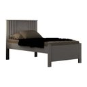 Ver imagem 2 de Cama Solteiro Milano, para Colchão no Tamanho 88x138 cm Branco