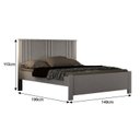 Ver imagem 3 de Cama Casal Milano, para Colchão no Tamanho 1,38x1,88 cm Branco