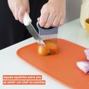 Ver imagem 3 de GARFO PARA CORTAR ALIMENTOS AZUL