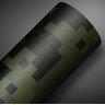 Adesivo Camuflado envelopamento carabina 1,38m X 25cm:Pixel Verde - 1