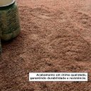 Ver imagem 4 de Tapete Soft Mardin Sala Quarto 150x200 Decorativo Conforto Cor Cacau