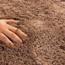 Ver imagem 3 de Tapete Soft Mardin Sala Quarto 150x200 Decorativo Conforto Cor Cacau