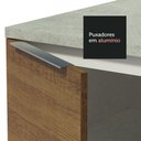 Ver imagem 7 de Balcão Gabinete de Pia Madesa Stella 2 Portas e 3 Gavetas (Sem Tampo e Pia) Branco/Rustic