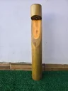 Ver imagem 4 de Kit 4un Balizador em Eucalipto Luminária LED de Jardim 70x10 Marrom