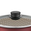 Ver imagem 4 de Caçarola Tramontina Turim Antiaderente Vermelho 18 Cm 2 L