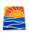 Ver imagem 4 de Mini Quadro Decorativo de Sol Estilizado Pintados a Mão em Acrílico Medindo 30x25cm