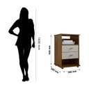 Ver imagem 3 de Mesa para Cabeceira 65cm X 38cm Londres