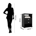 Ver imagem 3 de Mesa para Cabeceira 65 X 38cm Londres