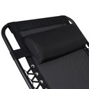 Ver imagem 7 de Cadeira Sevilha Reclinável Preta MOR