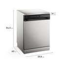 Ver imagem 4 de Lava-louça Electrolux 14 Serviços Inox com Programa Lava e Seca 50' Ls14e Inox 110v