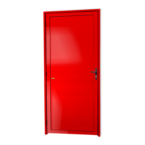 Porta Alumínio Lambril D.Vermelho 90 Brimak