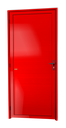 Ver imagem 1 de Porta Alumínio Lambril D.Vermelho 90 Brimak