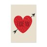 Placa Decorativa Frase I Love You - 1