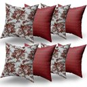 Ver imagem 1 de Almofadas Decorativas 8 Unidades com Ziper e Refil de Silicone - Kast08115