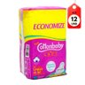 Kit C/12 Cottonbaby Lady Suave C/ Abas C/16 Absorvente - 1