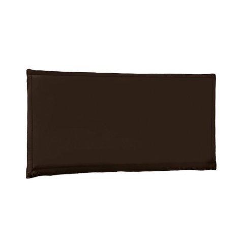 Painel de Cama 90cm Luna Suede Café - Lucadi Home