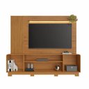 Ver imagem 4 de Estante Ripado para TV até 65 Polegadas 190cmx200cmx41cm com LED Apego Candian