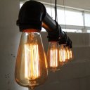 Ver imagem 4 de Kit 4 Lâmpada Filamento de Carbono Poptem St64 40w 110v 14cm Decorativa Âmbar