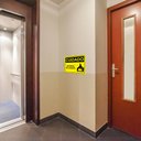 Ver imagem 6 de Placa de Sinalização Cuidado Material Inflamável em Pvc