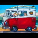 Ver imagem 1 de Sunglass Mutt Canaleta 80x64cm Preta