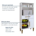 Ver imagem 5 de Conjunto 2 Peças Fruteira com Nicho e Balcão 3 Portas Sorocaba