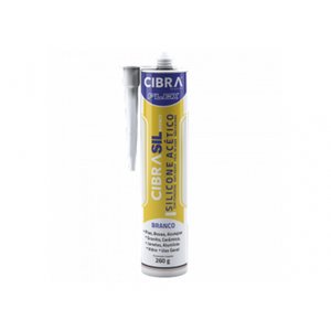 Silicone Cibra Acetico Branco 260g Blister